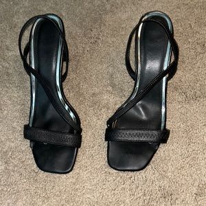black shoes
